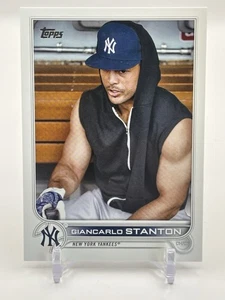Giancarlo Stanton 2022 Topps Serie 2 #650 SP Variazione Foto New York Yankees - Foto 1 di 2