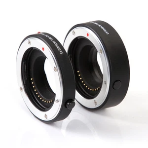 FOTGA Auto Focus Macro Extension Tube 10mm&16mm Set fr Nikon 1 Mount Camera Lens - Picture 1 of 5