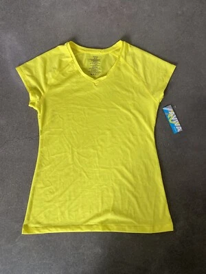 Aviva Camiseta Deportiva Amarillo Cuello V Mujer M Nueva Con Etiquetas Foto 1 de 4
