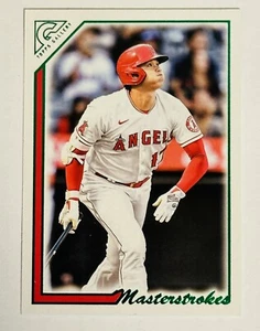 Shohei Ohtani Green Parallel /250 Masterpieces 2022 Topps Gallery - Picture 1 of 2