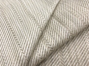 Travers Irregular Chevron Ombre Upholstery Fabric- Arden Chevron / Fawn 4.10 yd - Picture 1 of 4