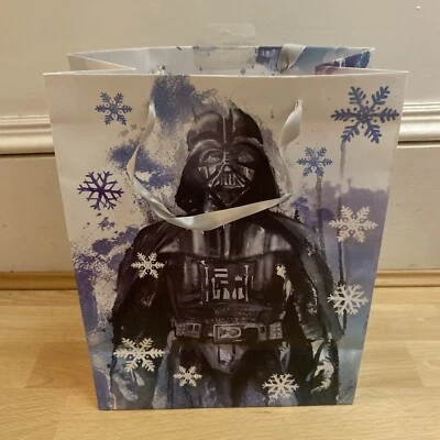Bolsa de presente Star Wars Storm Trooper Natal Natal média 10”x 13” - Imagem 1 de 2