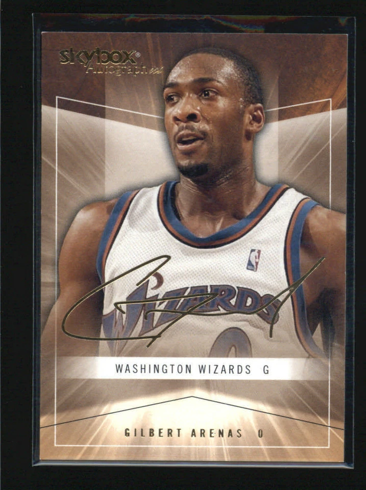 Autógrafos Skybox Gilbert Arenas 2004/05 #53 paralelo dorado #026/150 Ag2059 Foto 1 de 1