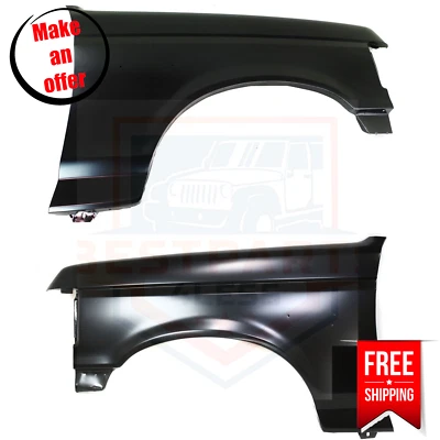 Fender FO1241122 FO1240124 Set of 2 for 1987-1991 Ford F-150/F-250/F-350 Foto 1 de 4