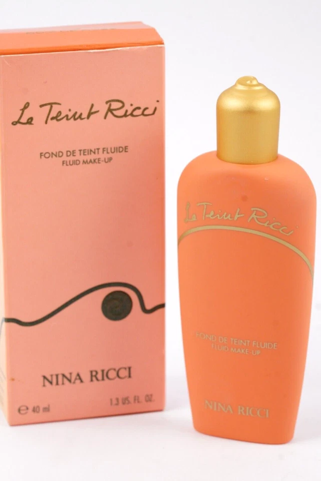 Maquillaje líquido Nina Ricci Paris Le Teint Ricci 02 Bois De Rose 1,3 fl oz NUEVO Foto 1 de 4