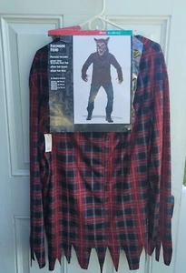 NWT Mens Fullmoon Fiend Halloween Costume Size XL Werewolf Horror Monster - Picture 1 of 9