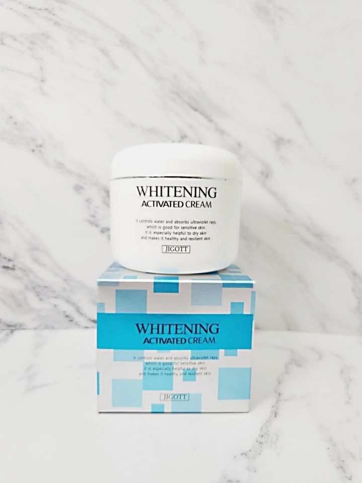 Jigott Whitening Cream 100ml Skin Care Korean Essence Mask