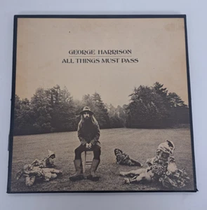 George Harrison All Things Must Pass Vinyl Box Set *Orig. 1970 APPLE 3LP,beatles - Picture 1 of 16