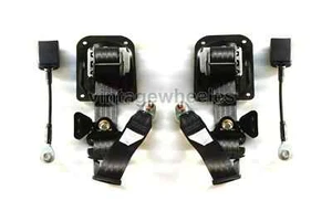 Suzuki SJ413 2 Point Lap Seat Belt Pair Drover Samurai Sierra Jimny Gypsy - Picture 1 of 3