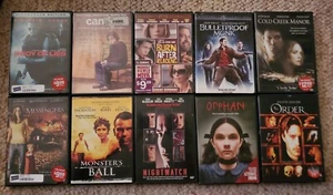 LOT OF 10 Drama Thriller DVD MOVIES - Picture 1 of 3