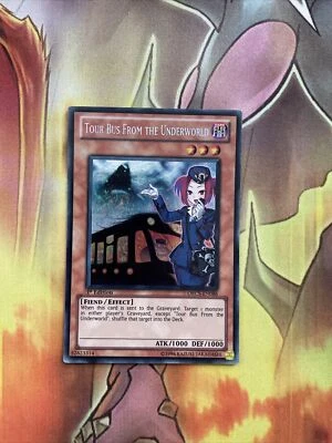 ORCS-EN086 Tour Bus from the Underworld Secret Rare Yugioh Card 1st Edition LP - Image 1 of 4