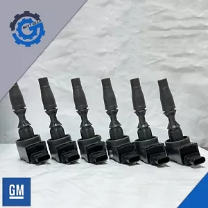 6 NEW GM OEM Ignition Coils 2014 - 2023 Lacrosse ATS Camaro 3.6L 3.0L 12666339 - Picture 1 of 6