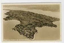 AK Insel Reichenau, Flugzeugaufnahme, 1936