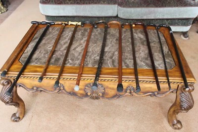 Shephard Hook & Hammer Handled Vintage Gentlemen Walking Stick Cane Your Choice - Image 1 of 4