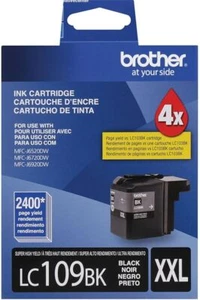 1 - Brother LC109BK XXL Black Ink Cartridges Open Box Factory Sealed Ink 07/2026 - Picture 1 of 2