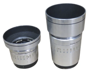 VTG Steinheil München Argus Cintagon Lens Lot – 100mm f3.5 & 35mm f4.5 Germany - Image 1 of 4