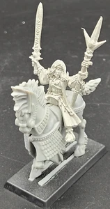 Warhammer Fantasy Old World Hochelfen Magier auf Ross - Zinn & Plastik - Bild 1 von 4