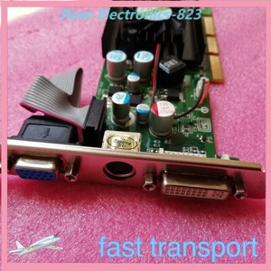 GeForce 6200 512MB DDR2 AGP 8X Graphics Card VGA/S-VIDEO/DVI - Picture 1 of 3