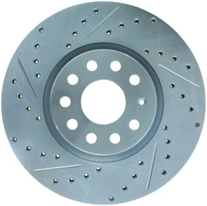 StopTech 227.33098R Seleziona Sport Cross-Drilled E Slotted Disco Freno Rotor - Foto 1 di 2