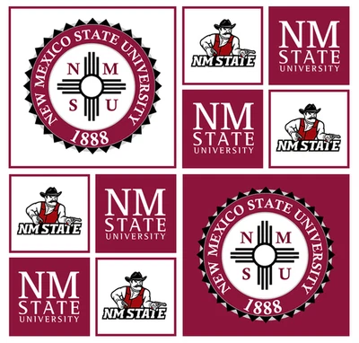 Tela de la Universidad Estatal de Nuevo México por yarda Foto 1 de 2