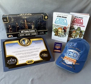 Neu versiegelt - Hasbro Star Wars JEDI TRAINING ACADEMY + Vintage Disneyland Diploma - Bild 1 von 23