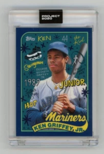 2020 Topps Project 2020 1989 Topps Traded Ken Griffey Jr #394 - Picture 1 of 2