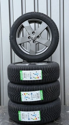 4 Alufelgen 6X15 Allwetterreifen 185/55R15 SEAT Mii SKODA Citigo VW Up! uvm. - Bild 1 von 4