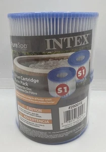 Cartuccia Filtro Intex PureSpa Tipo S1 Spa Cartucce di Ricambio Confezione da 2 - Foto 1 di 4