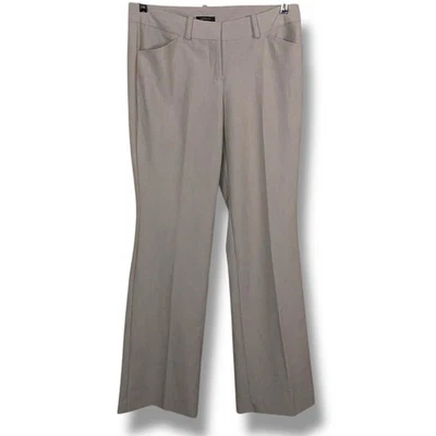 Pantalones Petite 2 Worthington Beige Plisado Calce Moderno Nuevos sin Etiquetas Pantalones Elásticos Foto 1 de 4