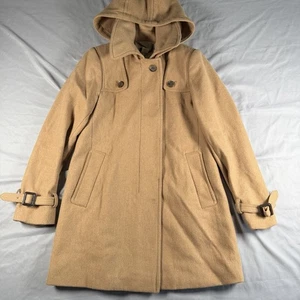 J Crew Wollmantel mit Kapuze Damen Größe 0 - Bild 1 von 8