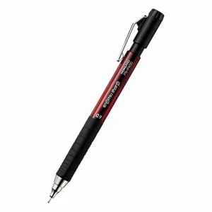 Kokuyo Enpitsu Sharp Typ M 0,9 mm Druckbleistift, sechseckiger Griff, PS-P400R, rot - Bild 1 von 4