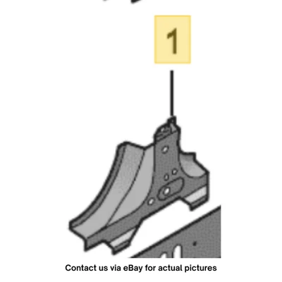 Audi A4 2008-2015 pilar B interior derecho embellecedor inferior usado OEM 8K0809220 Foto 1 de 4