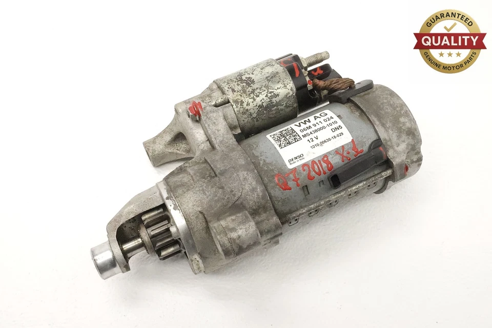 AUDI Q7 SQ7 2017-2024 3,0 L MOTOR DE ARRANQUE OEM Foto 1 de 4