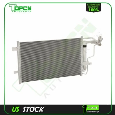 AC A/C Condenser For 2010-2013 Mazda 3 2.0L 2.3L 2.5L Air Conditioning Foto 1 de 4