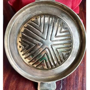 SHABU GRILL PAN HOT BRASS BBQ Christmas Gift BARBECUE COOK PARTY 10.5 INCHES - Picture 1 of 10