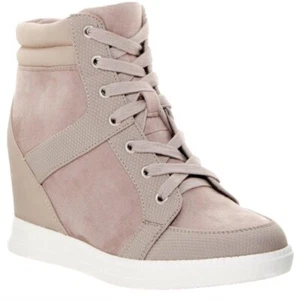 NIB Call It Spring Qanna-14 Wedge Sneakers Grey size 7 - Picture 1 of 7