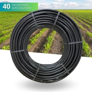 Tubo Ala Gocciolante Rigida 100 M Passo 40 Diam. 16mm per Irrigazione a Goccia - Foto 1 di 4