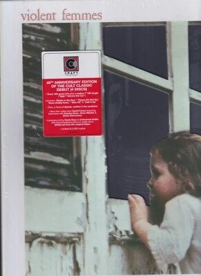 violent femmes début 3x lp + 7" box set deluxe   sealed 180 gram limited 5000 - Image 1 of 3