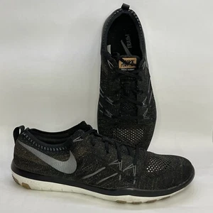 Nike Free TR Focus Flyknit Black Running Shoes 844817-002 Women’s Size 11 - Picture 1 of 9