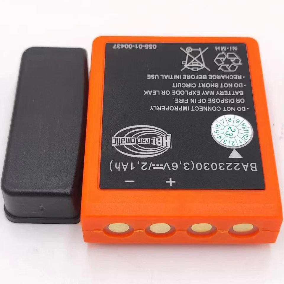 Batería NIMH BA2230 3.6V 2100mAh para grúa HBC control remoto inalámbrico Foto 1 de 4
