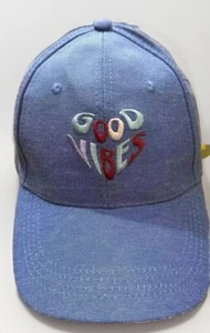 Good Vibes Light Blue Feel Good Unisex Cap Hat - Picture 1 of 11