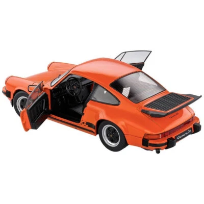 Porsche 911 930 Carrera 3.2 Coupé 1984 Arancione IN Metallo Solido S1802609 - Immagine 1 di 4