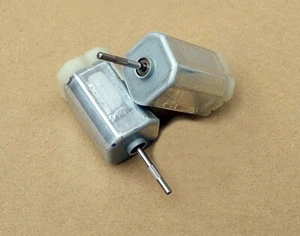 Gleichstrommotor DC 12 -24V Modellbau KFZ Türschloss Spiegel 7000 - 14500 UpM  - Bild 1 von 3