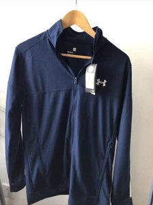 UNDER ARMOUR UOMO TRACK TOP NAVY NUOVA STAGIONE:media £29,99 - Foto 1 di 7