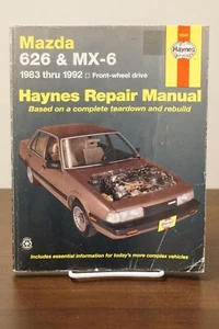 Haynes 61041 Mazda 626 and MX-6 1983 thru 1992 Repair Manual - Foto 1 di 6
