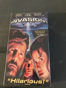 INVASION VHS Cambell Scott PROMO SCREENER Sci-Fi Rare - Picture 1 of 12