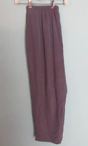 SUSAN GRAVER LUSTRA KNIT REGULAR PULL-ON PANTS 1X DARK GRAY NEW - Picture 1 of 1