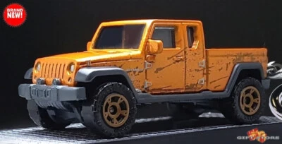 🎁 🇺🇸 RARE KEYCHAIN ORANGE JEEP WRANGLER GLADIATOR CUSTOM Ltd💕GREAT GIF💕🎄🎁 - Image 1 of 4