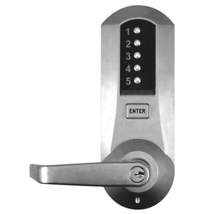 Cerradura de entrada de cilindro de combinación de pulsador mecánico Kaba Ilco Simplex 5000 - Imagen 1 de 4