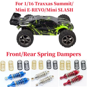 Spring Damper/Shock Absorber Set For 1/16 Traxxas Summit/Mini E-REVO/Mini SLASH - Imagen 1 de 11